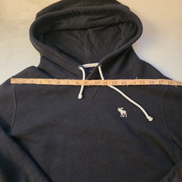Abercrombie & Fitch Men's Small DarkNavy Pullover Hoodie Burgundy Zip Up Hoodie - Picture 4 of 16